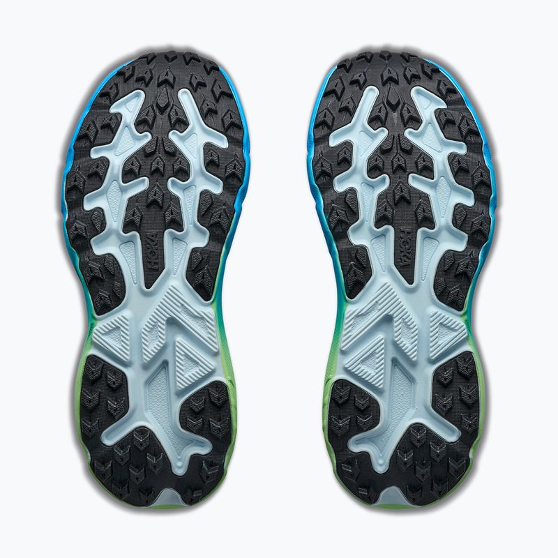Dámské běžecké boty HOKA Challenger 8 Wide glimmering blue/tart apple 6