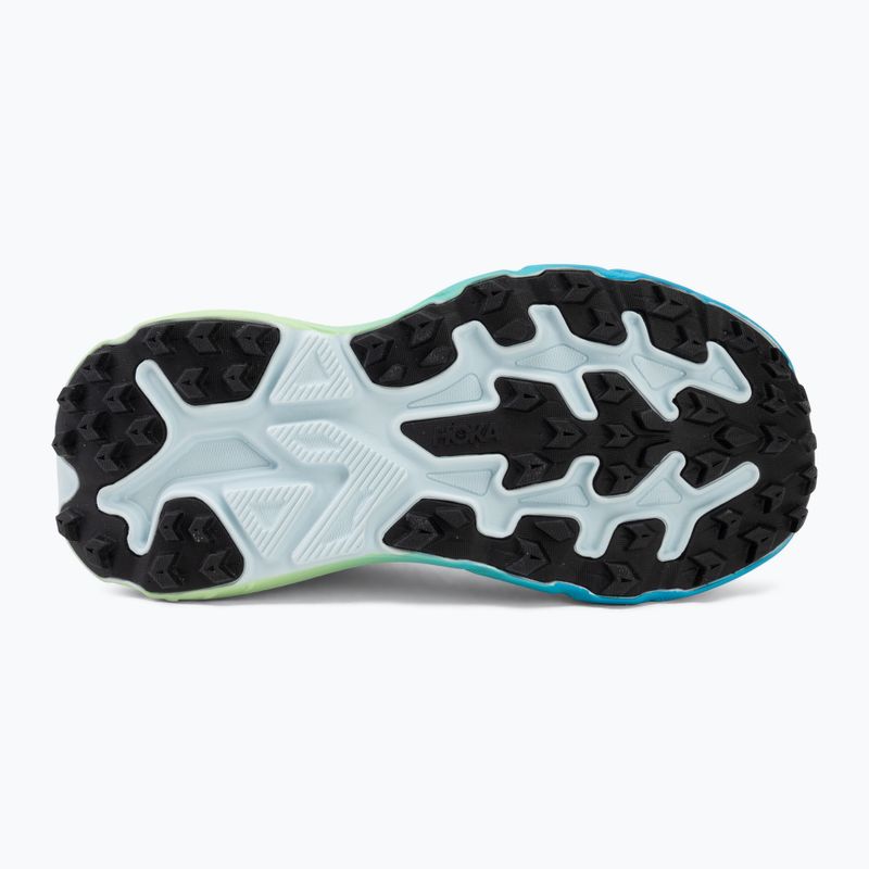 Dámské běžecké boty HOKA Challenger 8 Wide glimmering blue/tart apple 4