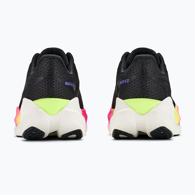 Pánské běžecké boty HOKA Mach X 3 black/neon nebula 6