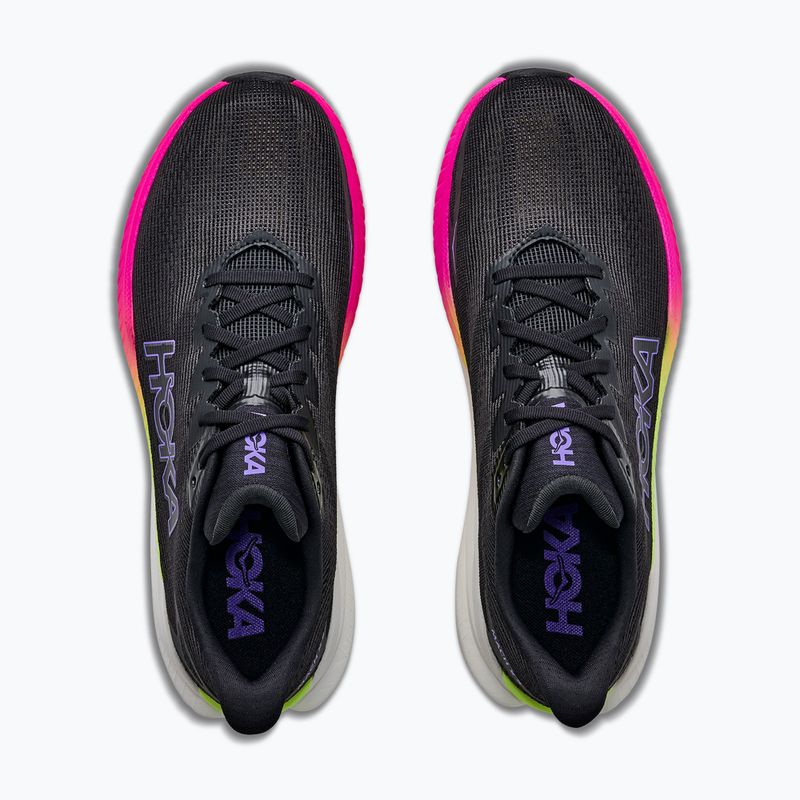 Pánské běžecké boty HOKA Mach X 3 black/neon nebula 8