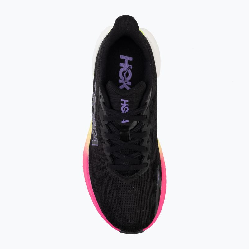 Dámské běžecké boty HOKA Mach X 3 black/neon nebula 5