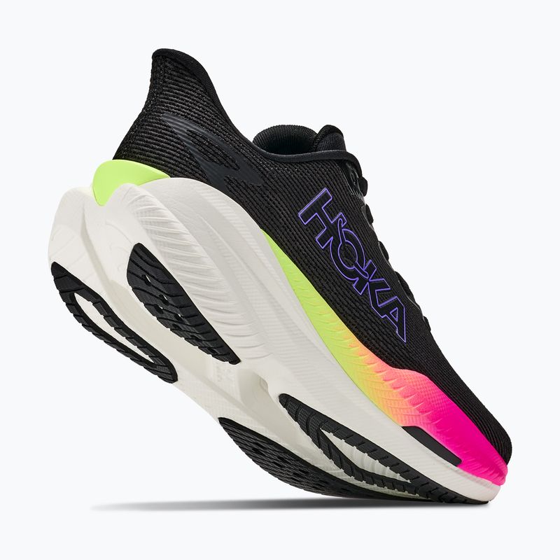 Dámské běžecké boty HOKA Mach X 3 black/neon nebula 5