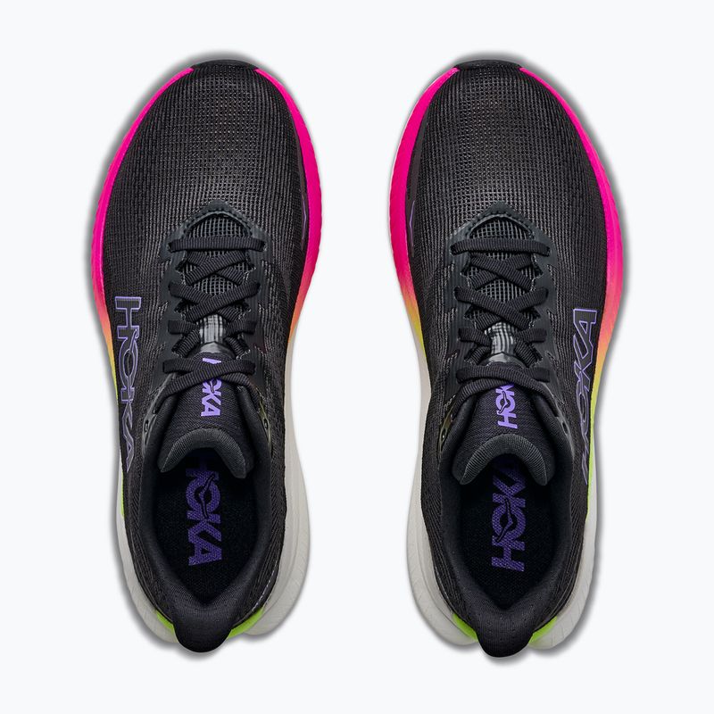 Dámské běžecké boty HOKA Mach X 3 black/neon nebula 8
