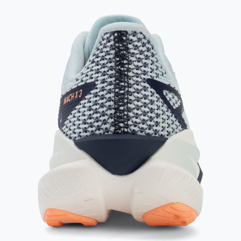 Dámské běžecké boty HOKA Mach X 3 glimmering blue/varsity navy 6