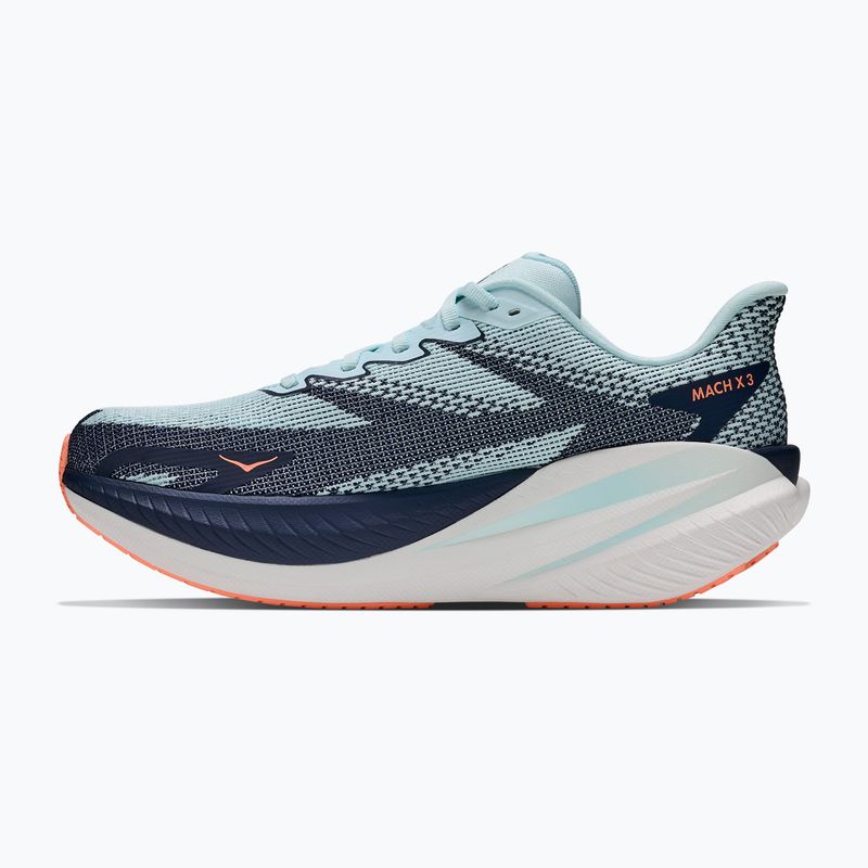 Dámské běžecké boty HOKA Mach X 3 glimmering blue/varsity navy 3
