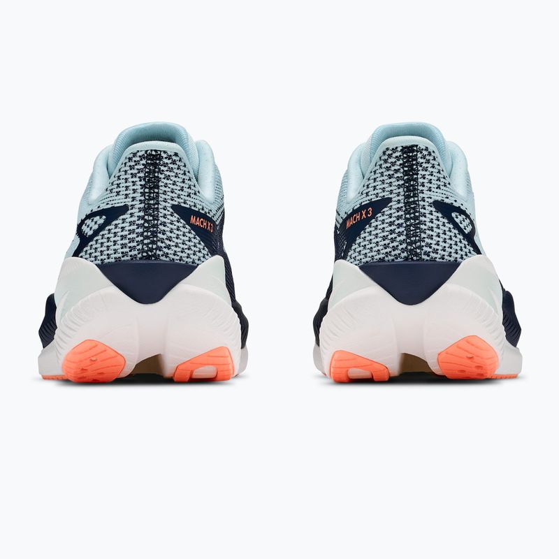 Dámské běžecké boty HOKA Mach X 3 glimmering blue/varsity navy 6