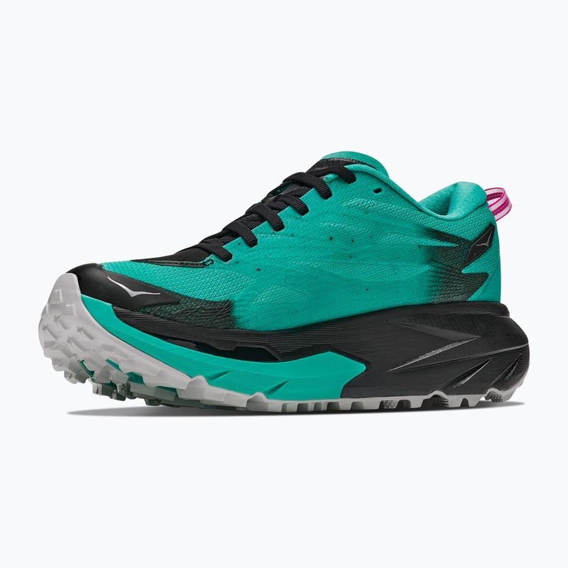 Dámské běžecké boty HOKA Mafate 5 black/electric aqua 4