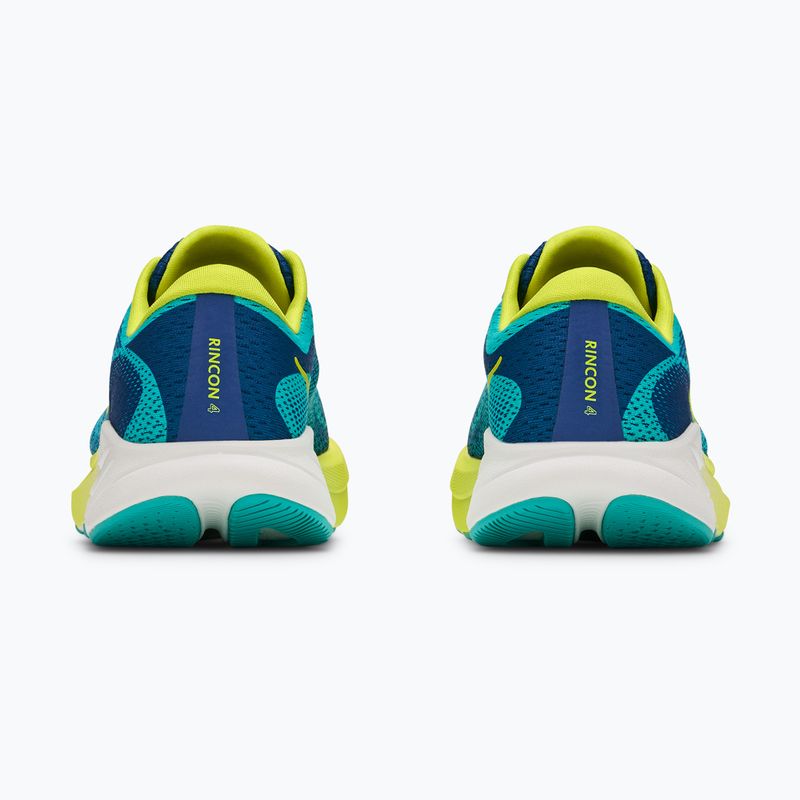 Dětské běžecké boty HOKA Rincon 4 electric aqua/neon hoka citrus 6