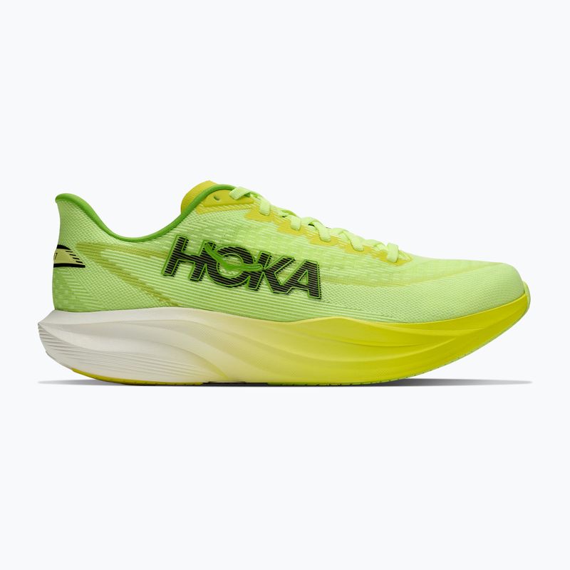 Pánské běžecké boty HOKA Mach 7 neon yuzu/hoka citrus 2