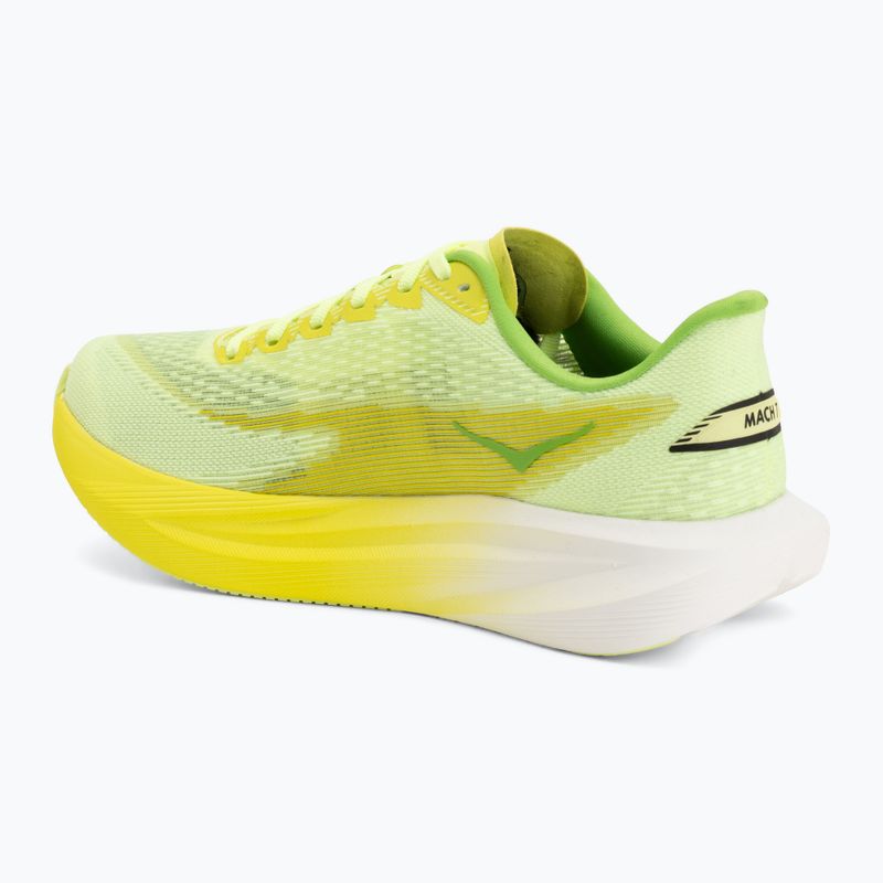 Pánské běžecké boty HOKA Mach 7 neon yuzu/hoka citrus 3