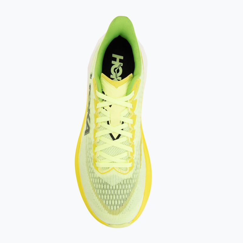 Pánské běžecké boty HOKA Mach 7 neon yuzu/hoka citrus 5