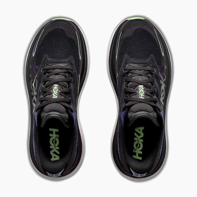 Pánské běžecké boty HOKA Skyward X 2 carbon black/neon nebula 8