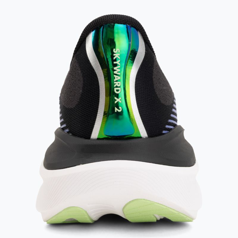 Pánské běžecké boty HOKA Skyward X 2 carbon black/neon nebula 6
