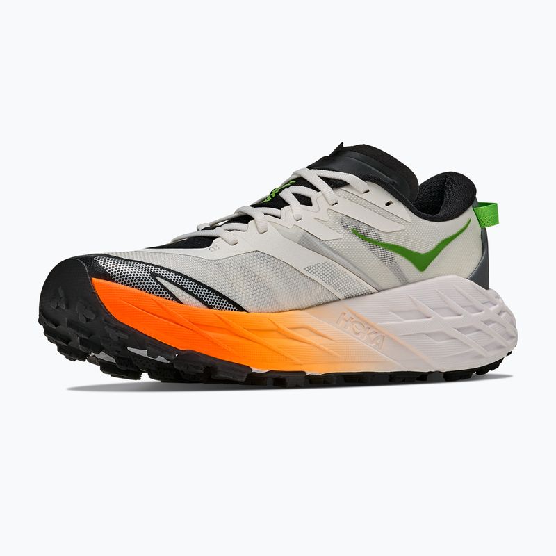 Pánské běžecké boty HOKA Speedgoat 7 frost/neon tangerine 4