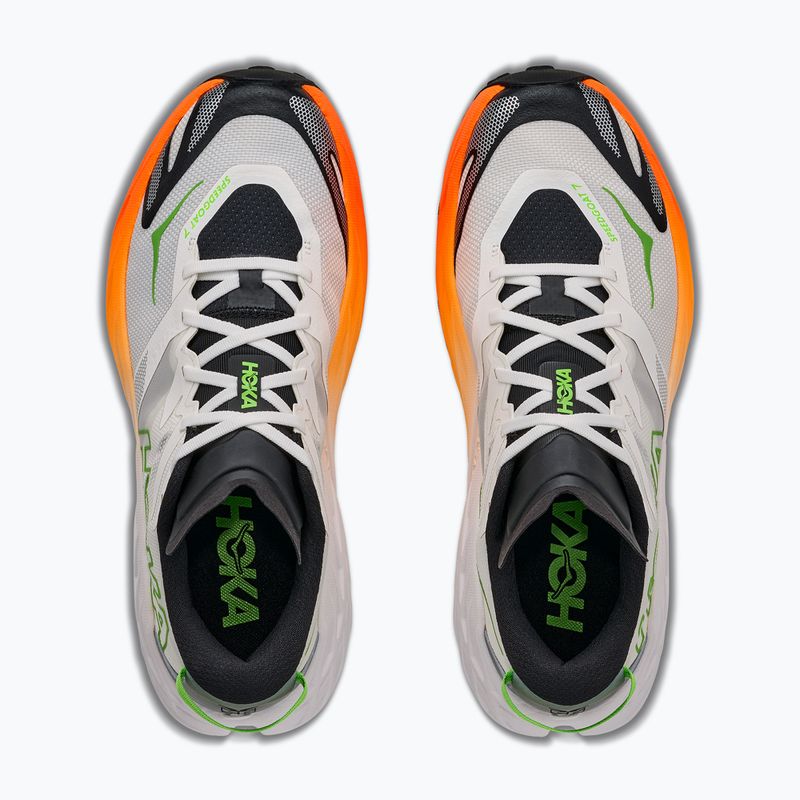 Pánské běžecké boty HOKA Speedgoat 7 frost/neon tangerine 8