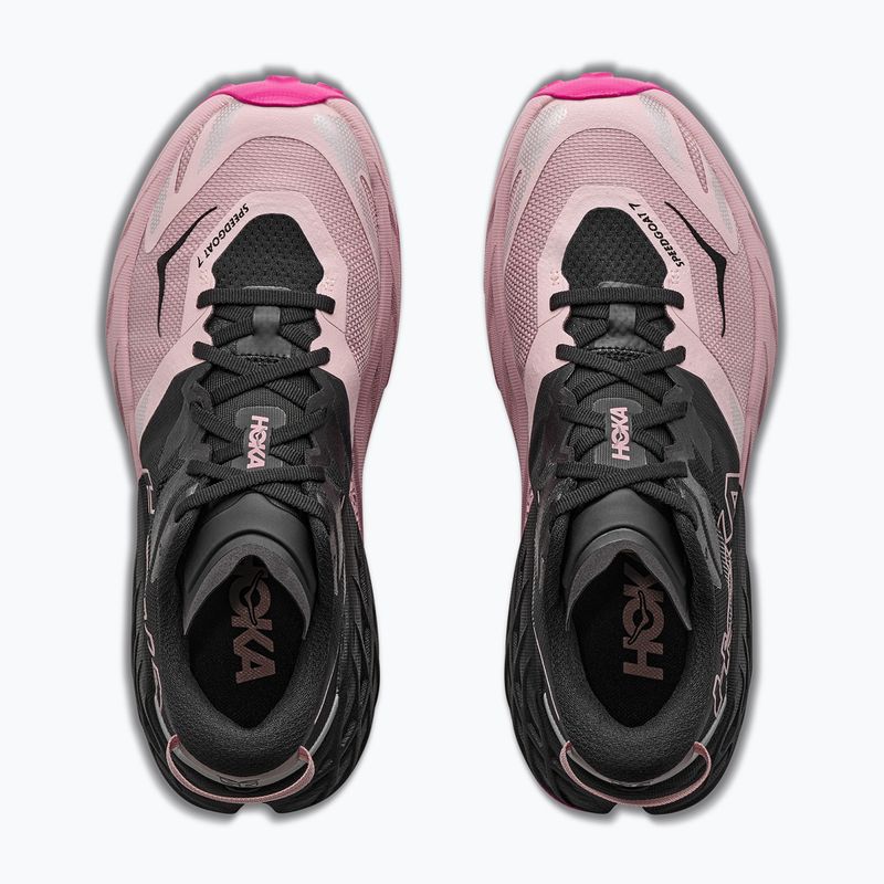 Dámské běžecké boty HOKA Speedgoat 7 black/pink opal 8
