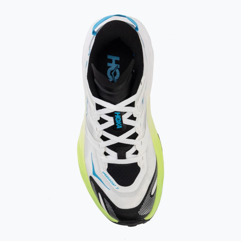 Dámské běžecké boty HOKA Speedgoat 7 frost/neon yuzu 5
