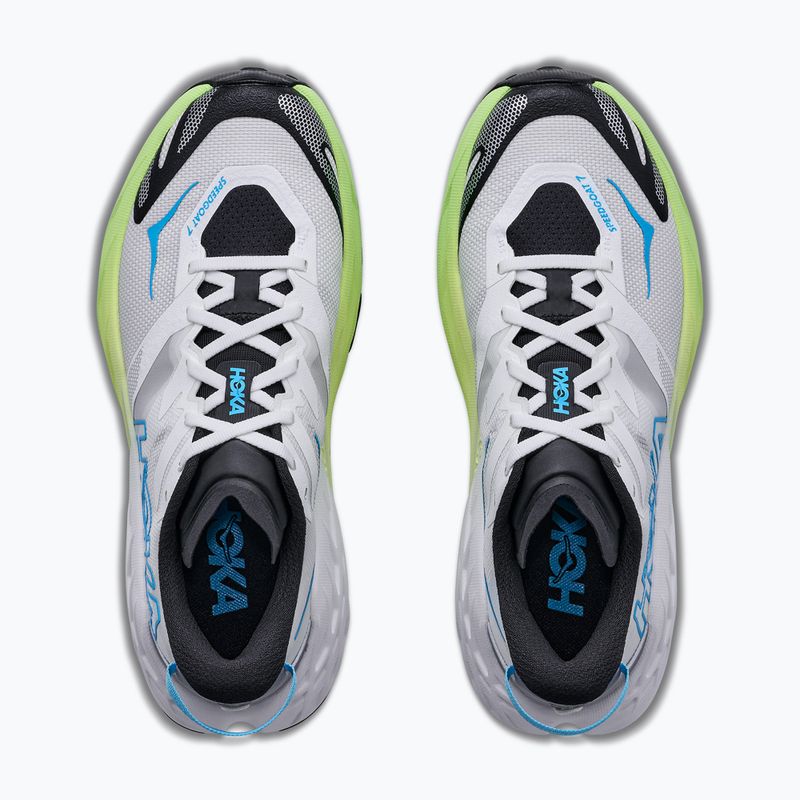 Dámské běžecké boty HOKA Speedgoat 7 frost/neon yuzu 8