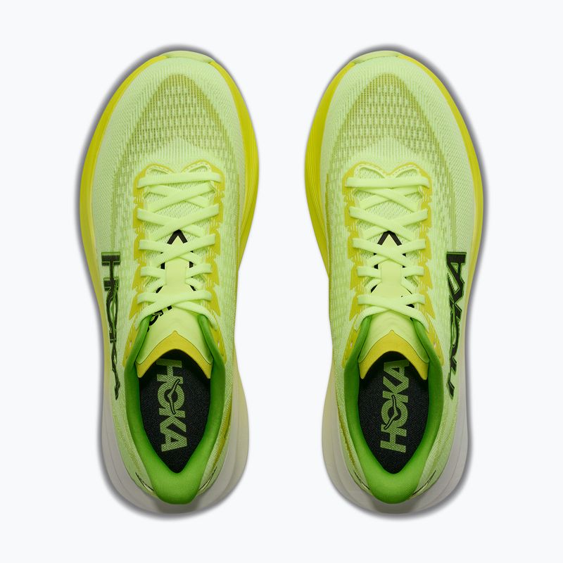 Dámské běžecké boty HOKA Mach 7 neon yuzu/hoka citrus 8