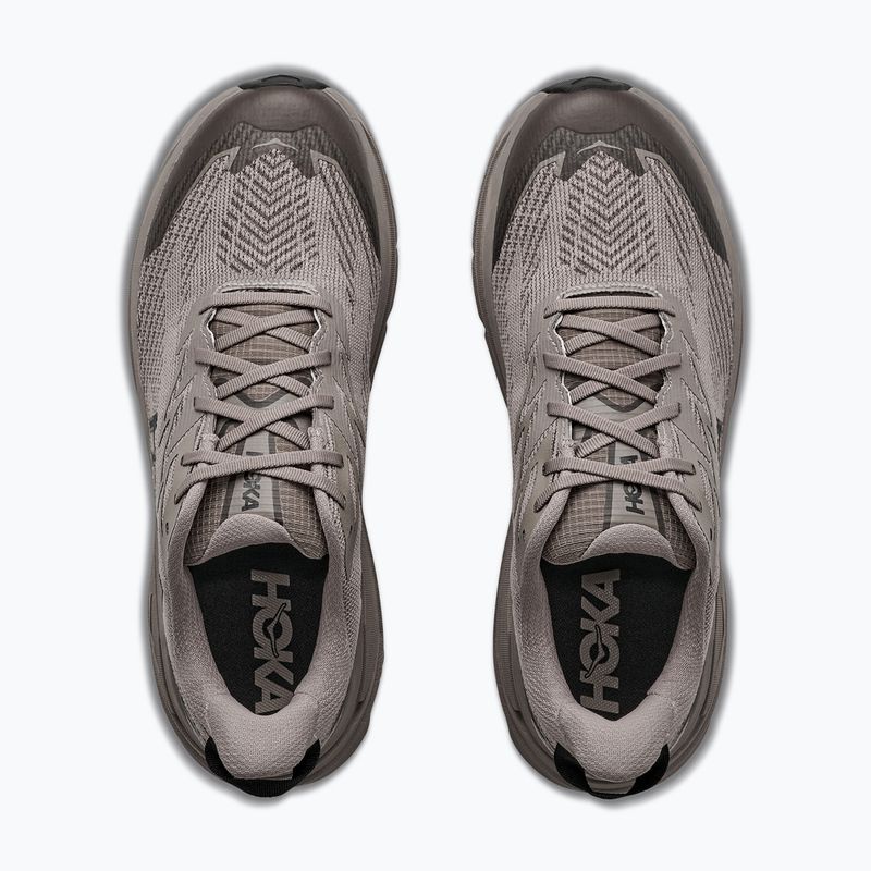 Pánské běžecké boty HOKA Challenger 8 GTX pebble grey/boulder grey 5