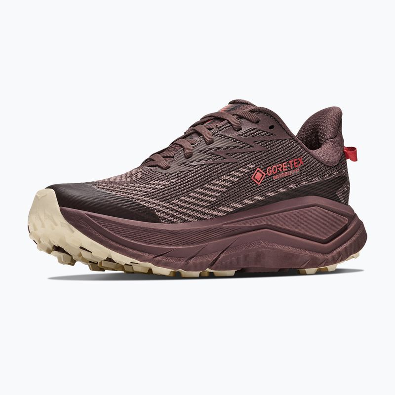 Dámské běžecké boty HOKA Challenger 8 GTX black/varsity burgundy 2