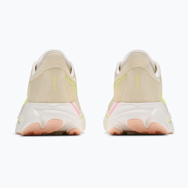 Dámské běžecké boty HOKA Arahi 9 vintage yellow/alabaster 4