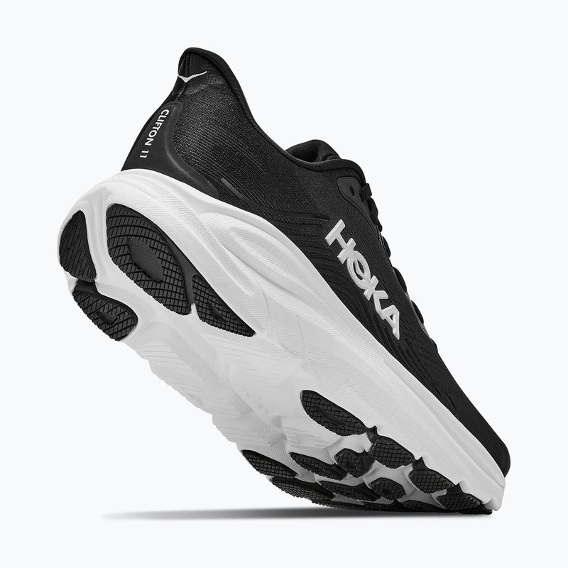 Pánské běžecké boty Hoka Clifton 11 black/white 3