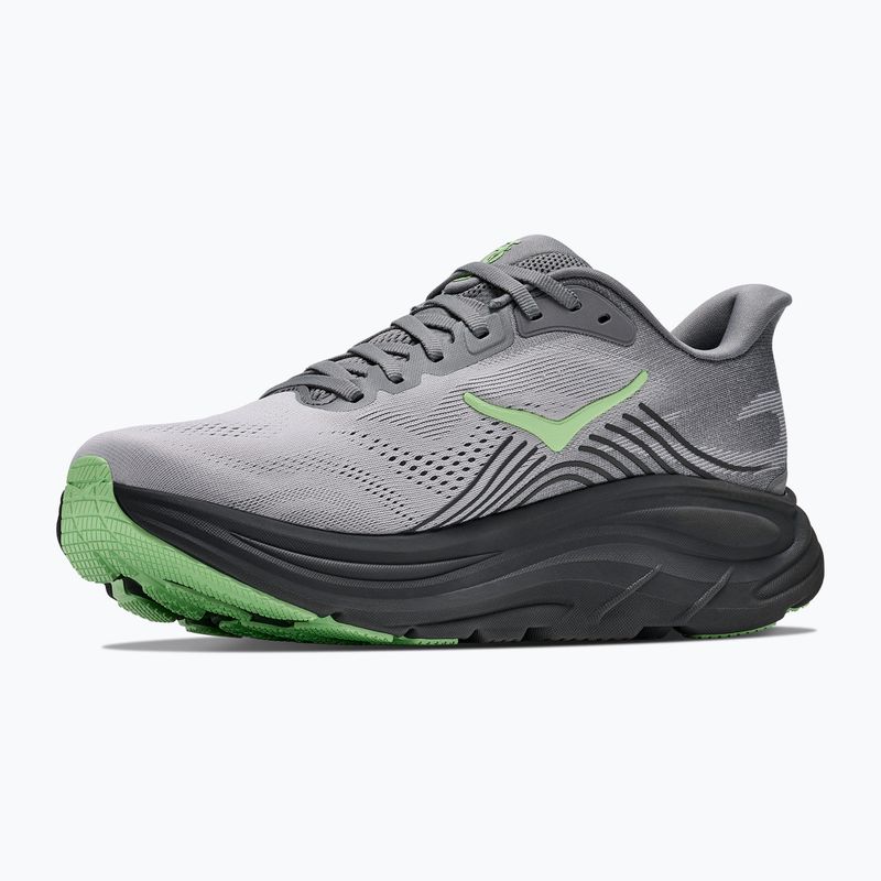 Pánské běžecké boty Hoka Clifton 11 galactic grey/stardust 2