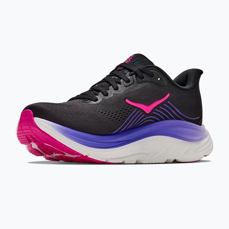 Dámské běžecké boty Hoka Clifton 11 black/neon nebula 2