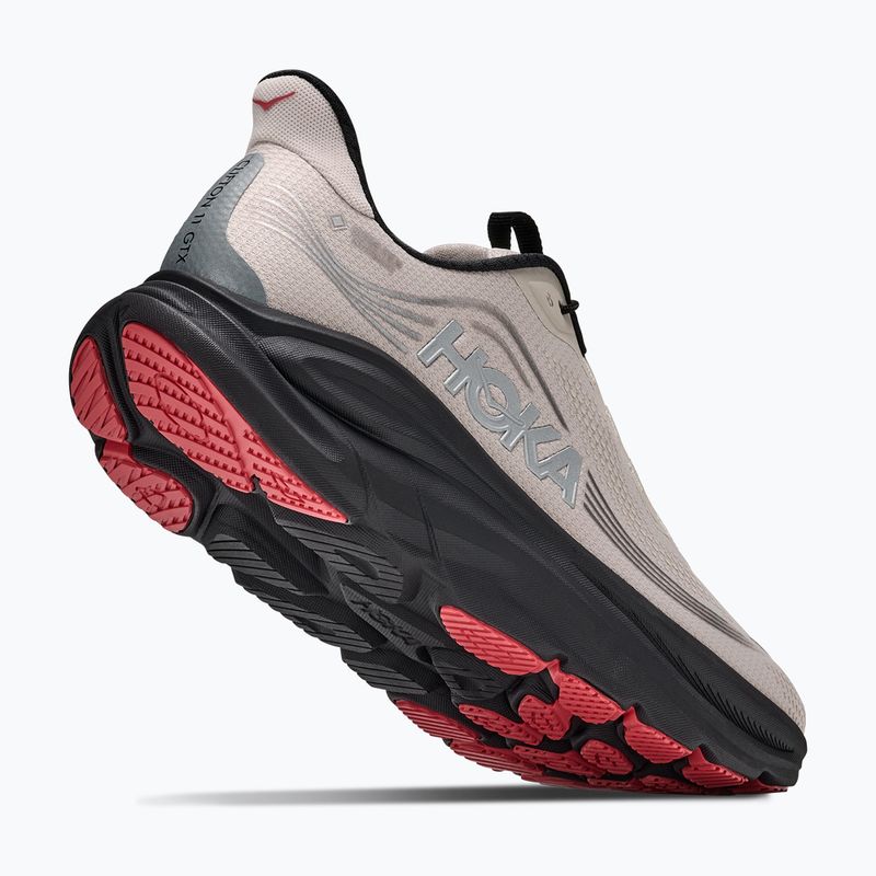 Pánské běžecké boty HOKA Clifton 11 GTX river rock grey/carbon black 5