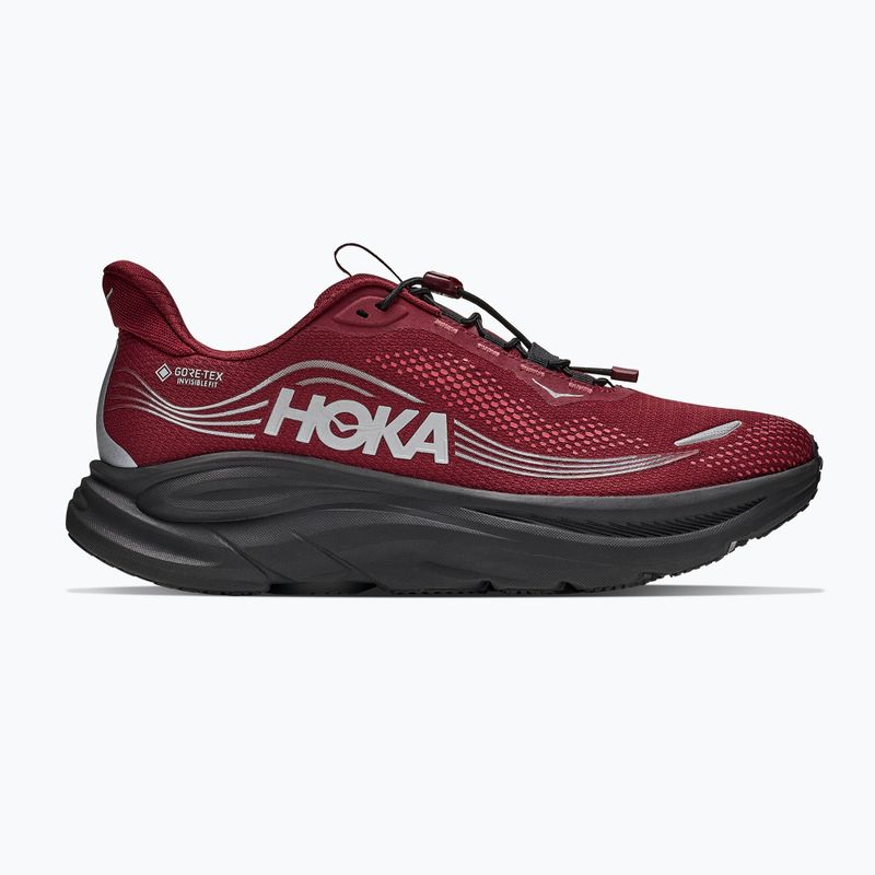 Pánské běžecké boty HOKA Clifton 11 GTX varsity burgundy/carbon black 2