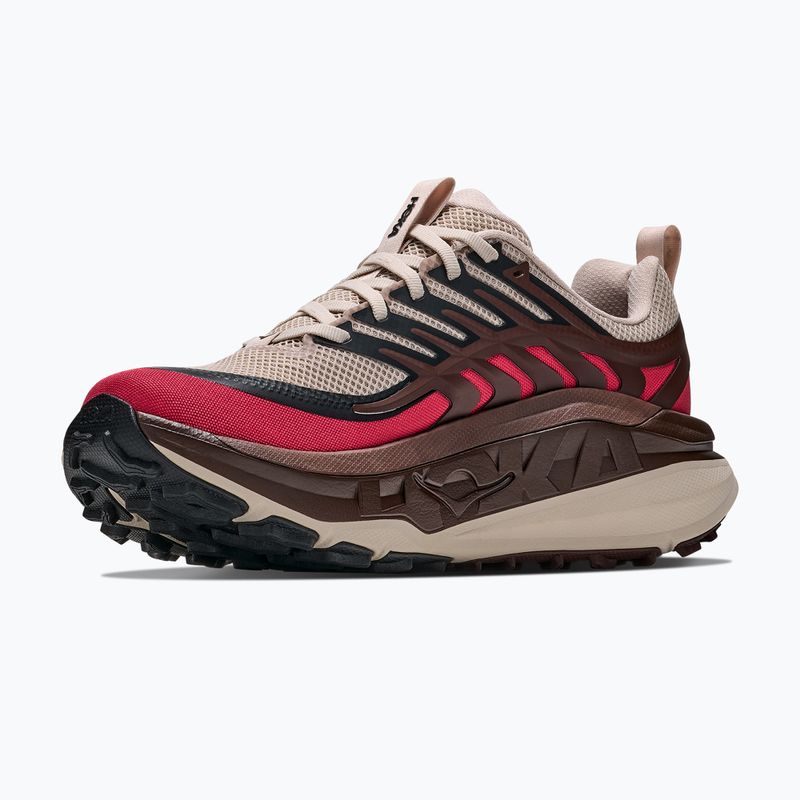 Pánské běžecké boty HOKA Stinson 8 river rock grey/spiced chocolate 4