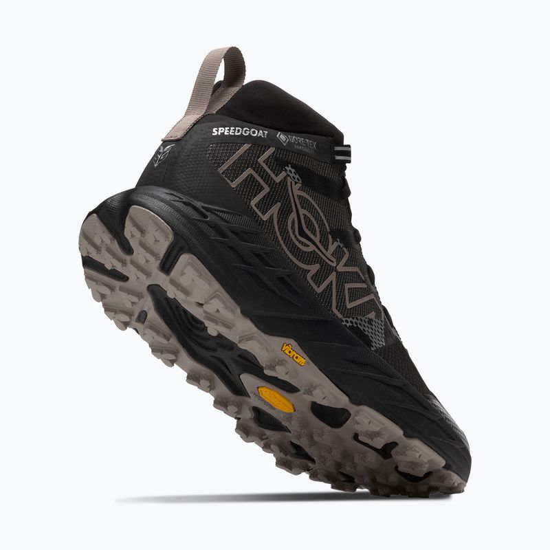 Pánské běžecké boty HOKA Speedgoat 7 Hike GTX black/ebble grey 5