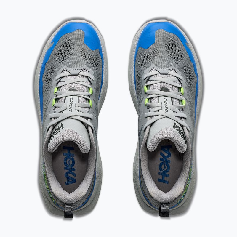 Pánské běžecké boty HOKA Torrent 5 galactic grey/stardust 8