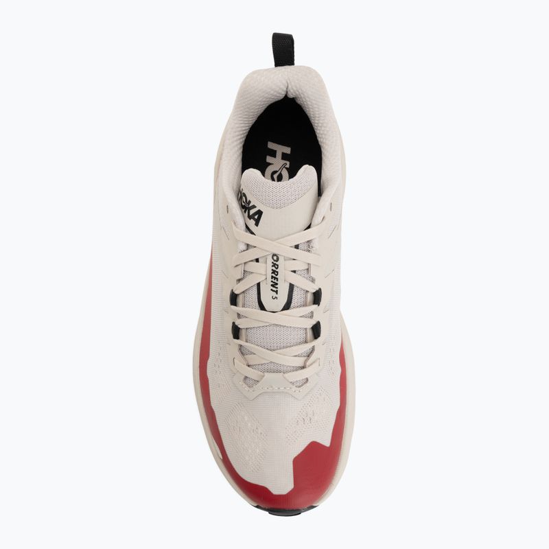 Pánské běžecké boty HOKA Torrent 5 river rock grey/red agate 5