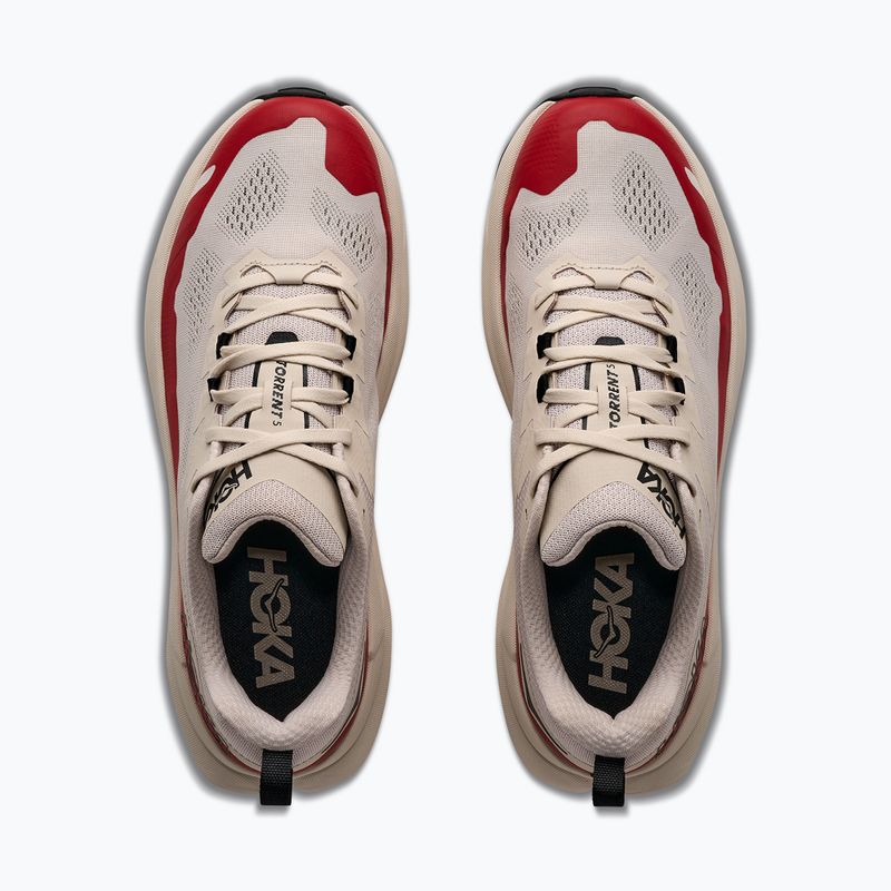 Pánské běžecké boty HOKA Torrent 5 river rock grey/red agate 8