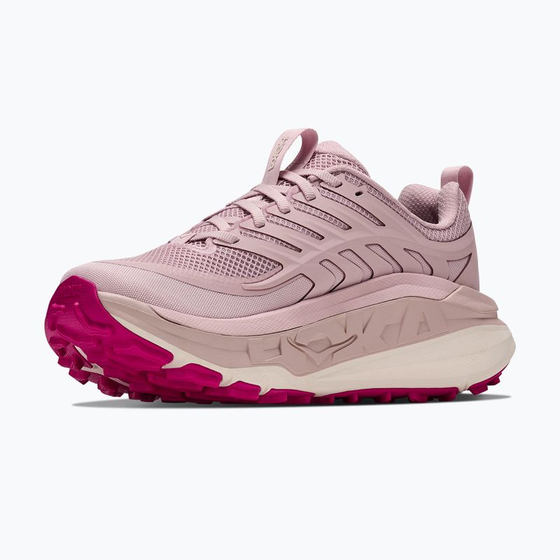 Dámské běžecké boty HOKA Stinson 8 pink opal/alabaster 4