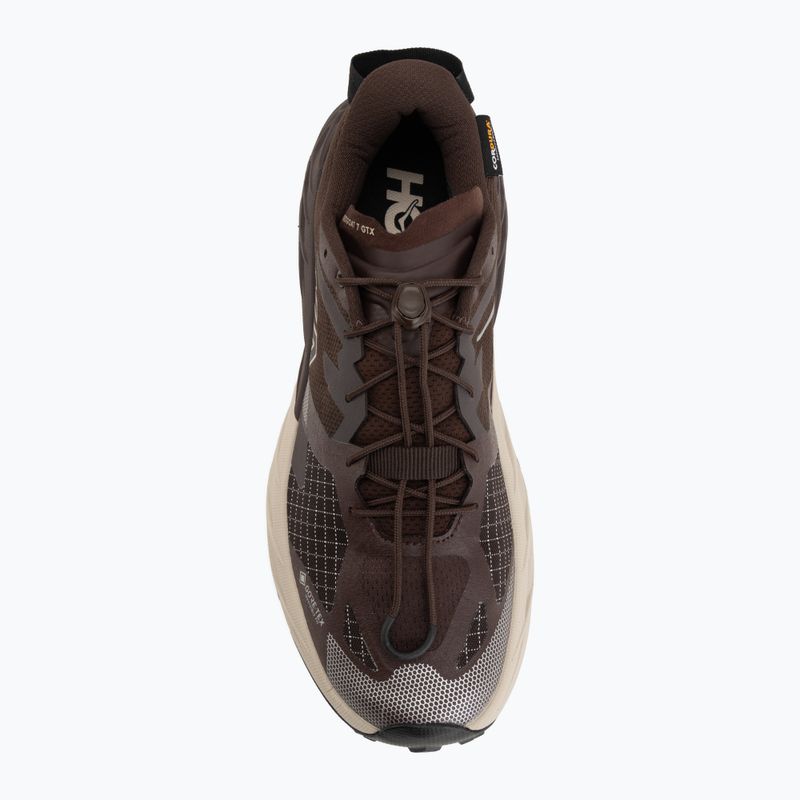 Pánské běžecké boty HOKA Speedgoat 7 GTX spiced chocolate/river rock grey 5