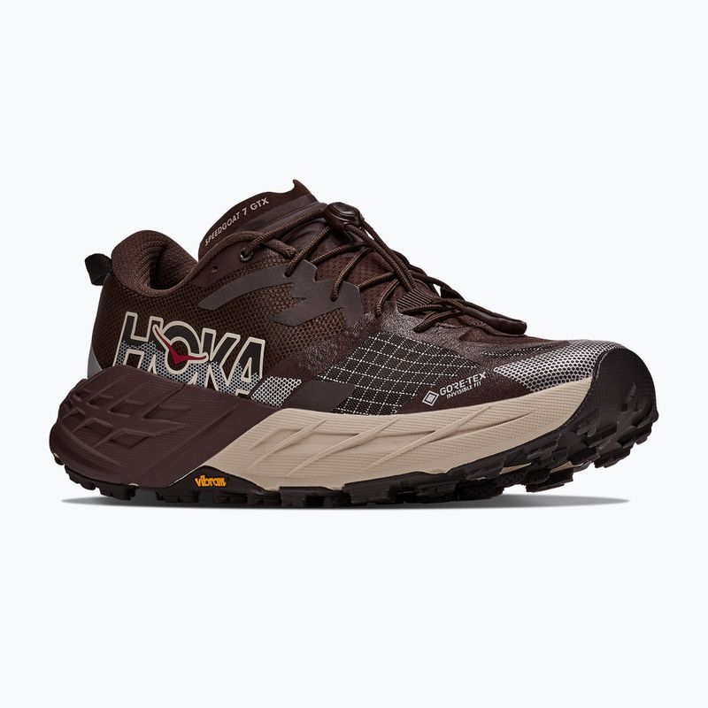 Pánské běžecké boty HOKA Speedgoat 7 GTX spiced chocolate/river rock grey