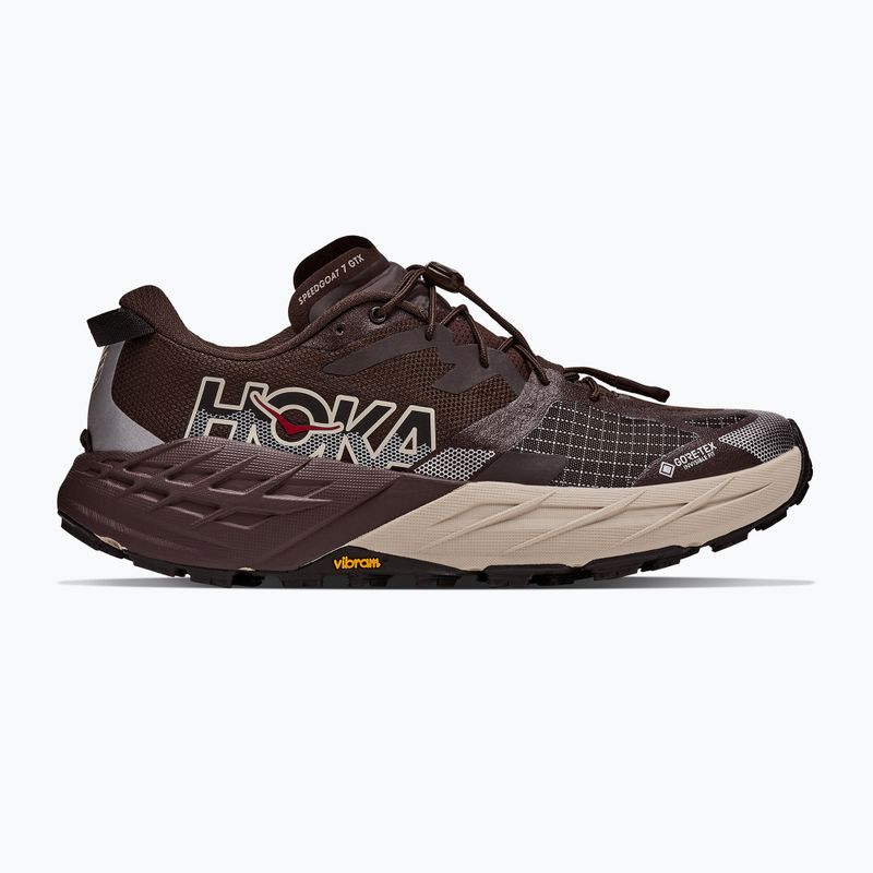 Pánské běžecké boty HOKA Speedgoat 7 GTX spiced chocolate/river rock grey 2