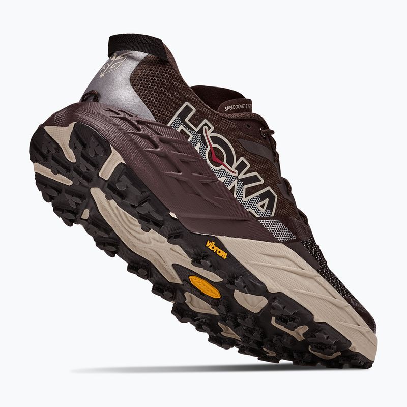 Pánské běžecké boty HOKA Speedgoat 7 GTX spiced chocolate/river rock grey 5