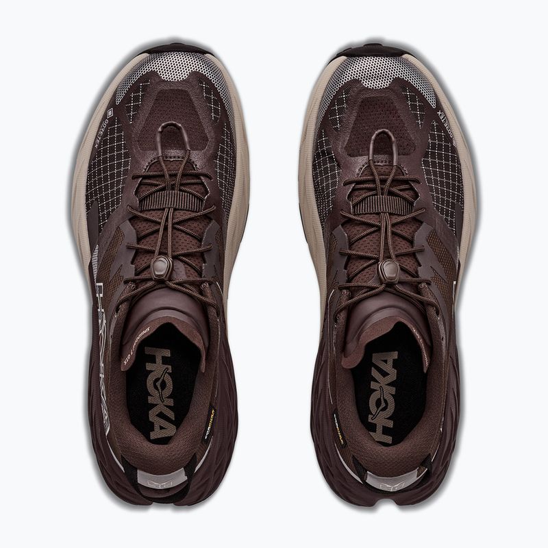 Pánské běžecké boty HOKA Speedgoat 7 GTX spiced chocolate/river rock grey 8
