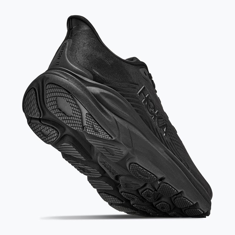 Pánské běžecké boty HOKA Clifton 11 Wide black/black 5