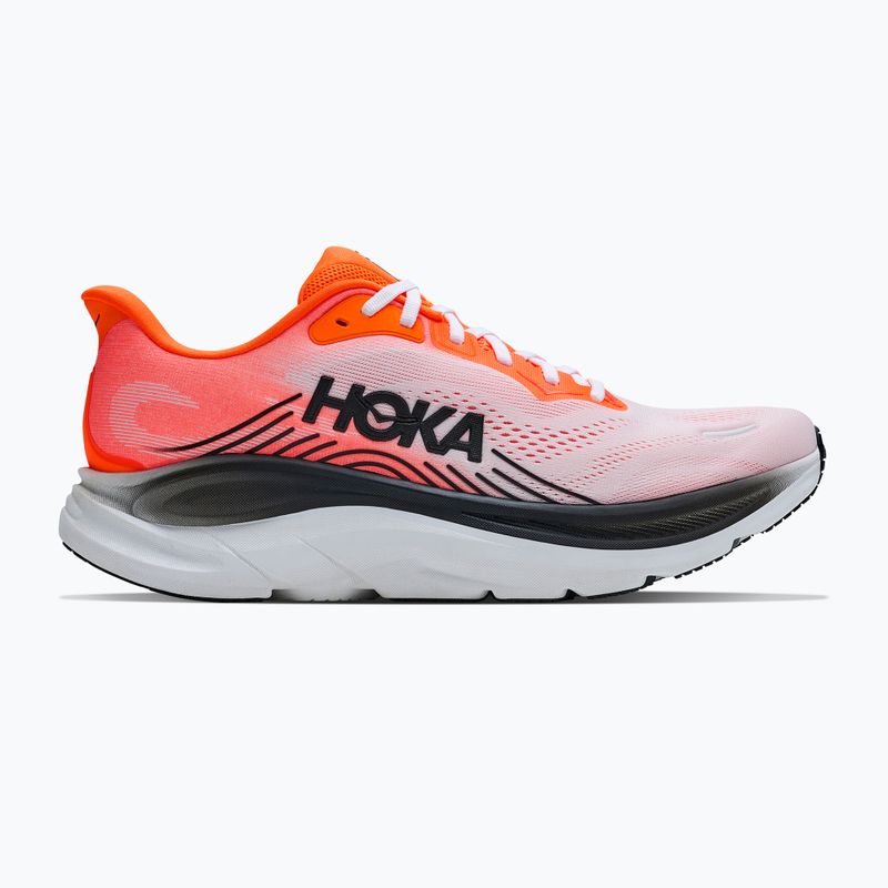 Pánské běžecké boty HOKA Clifton 11 Wide neon tangerine/frost 2