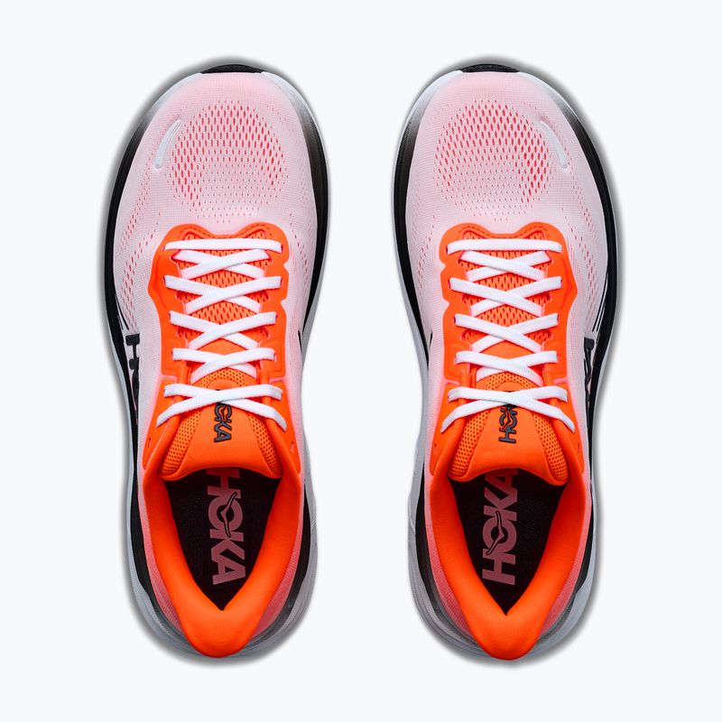 Pánské běžecké boty HOKA Clifton 11 Wide neon tangerine/frost 7