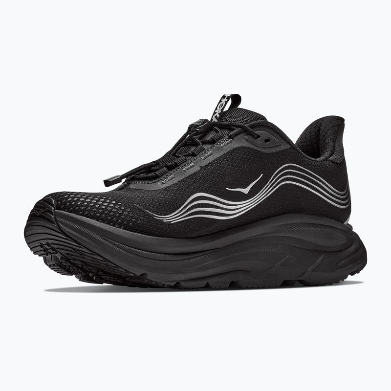 Pánské běžecké boty HOKA Clifton 11 GTX Wide black/black 4