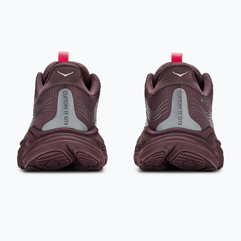 Dámské běžecké boty HOKA Clifton 11 GTX Wide smoky quartz/deep mauve 6