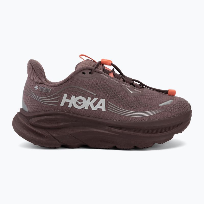 Dámské běžecké boty HOKA Clifton 11 GTX Wide smoky quartz/deep mauve 2