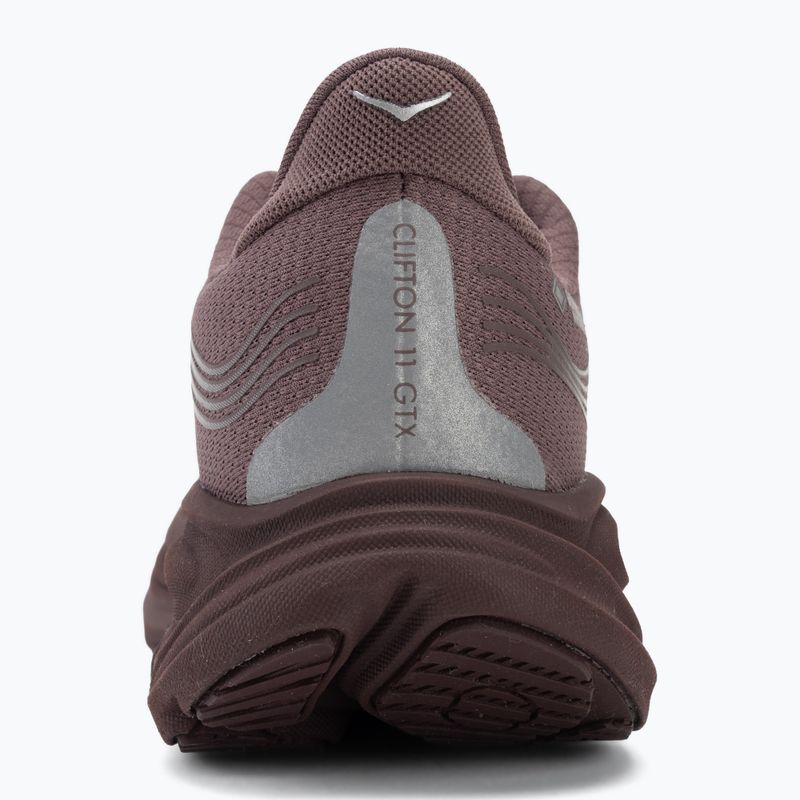 Dámské běžecké boty HOKA Clifton 11 GTX Wide smoky quartz/deep mauve 6