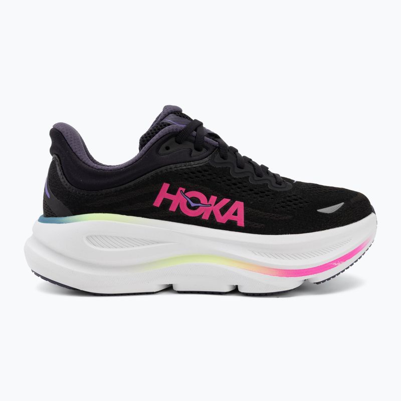Dámské běžecké boty HOKA Bondi 9 black/neon dragonfruit 2